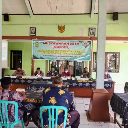 MUSDES PENYUSUNAN RAPBDes 2022 DESA LEBUAWU